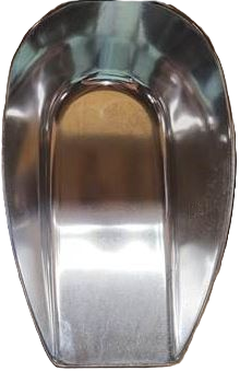 maatschep aluminium vlak 40cm