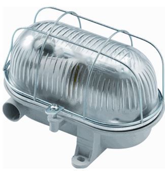 armatuur gloeilamp 115mm 60W 230VAC