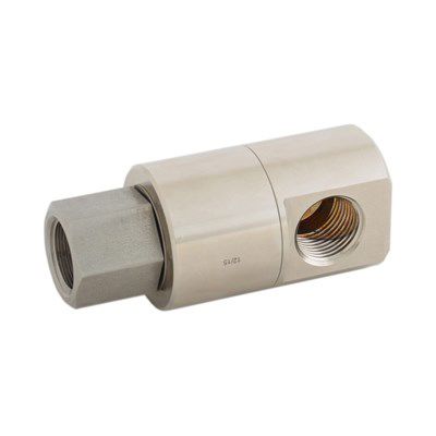 rvs swivelkoppeling ½" draaibaar haaks