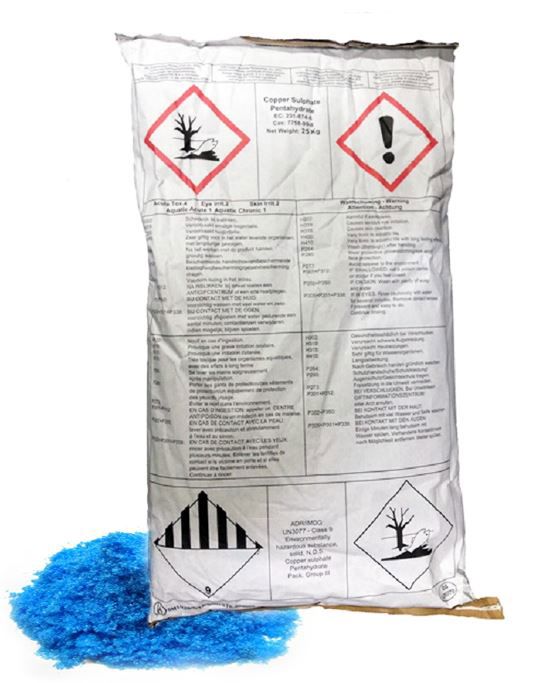 Kopersulfaat 25%   25kg