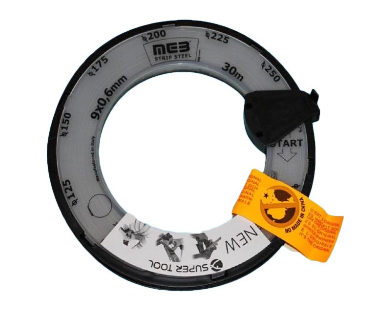 rol met snelsluitband 30 meter/rol