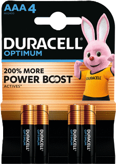 batterij Duracell 1,5V staaf AAA 4/pak