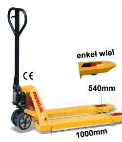 palletwagen 2500kg 100x54cm enkel
