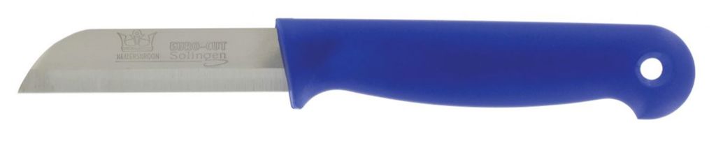 mes 65mm bandstaal blauw 10/set