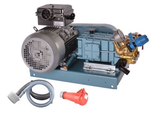 plunjerpomp met elektromotor 36L-50bar