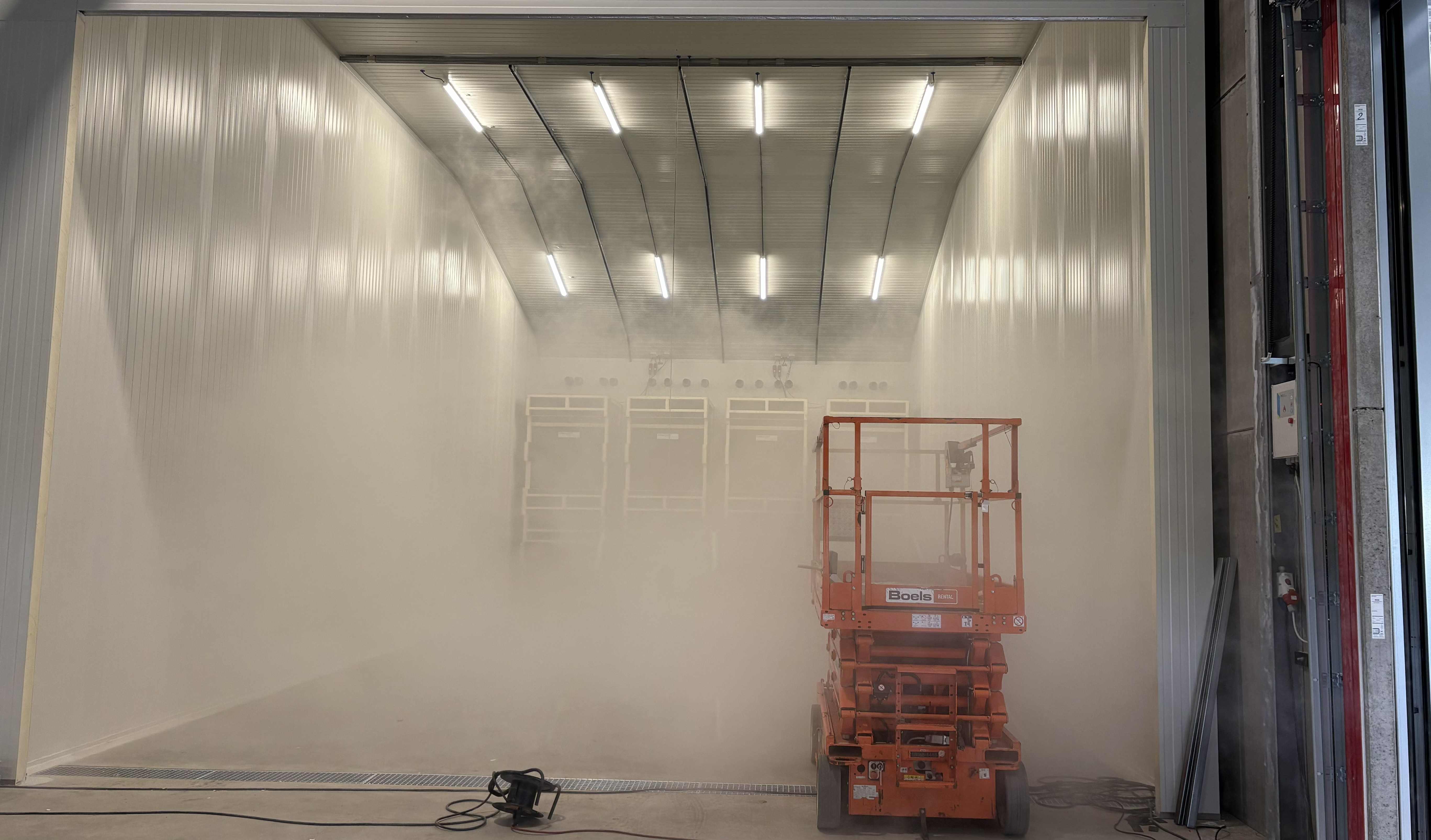 Project in Hem: Plaatsing koudstoominstallatie