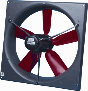 gevelventilator q-6400m³/h 230V 317W