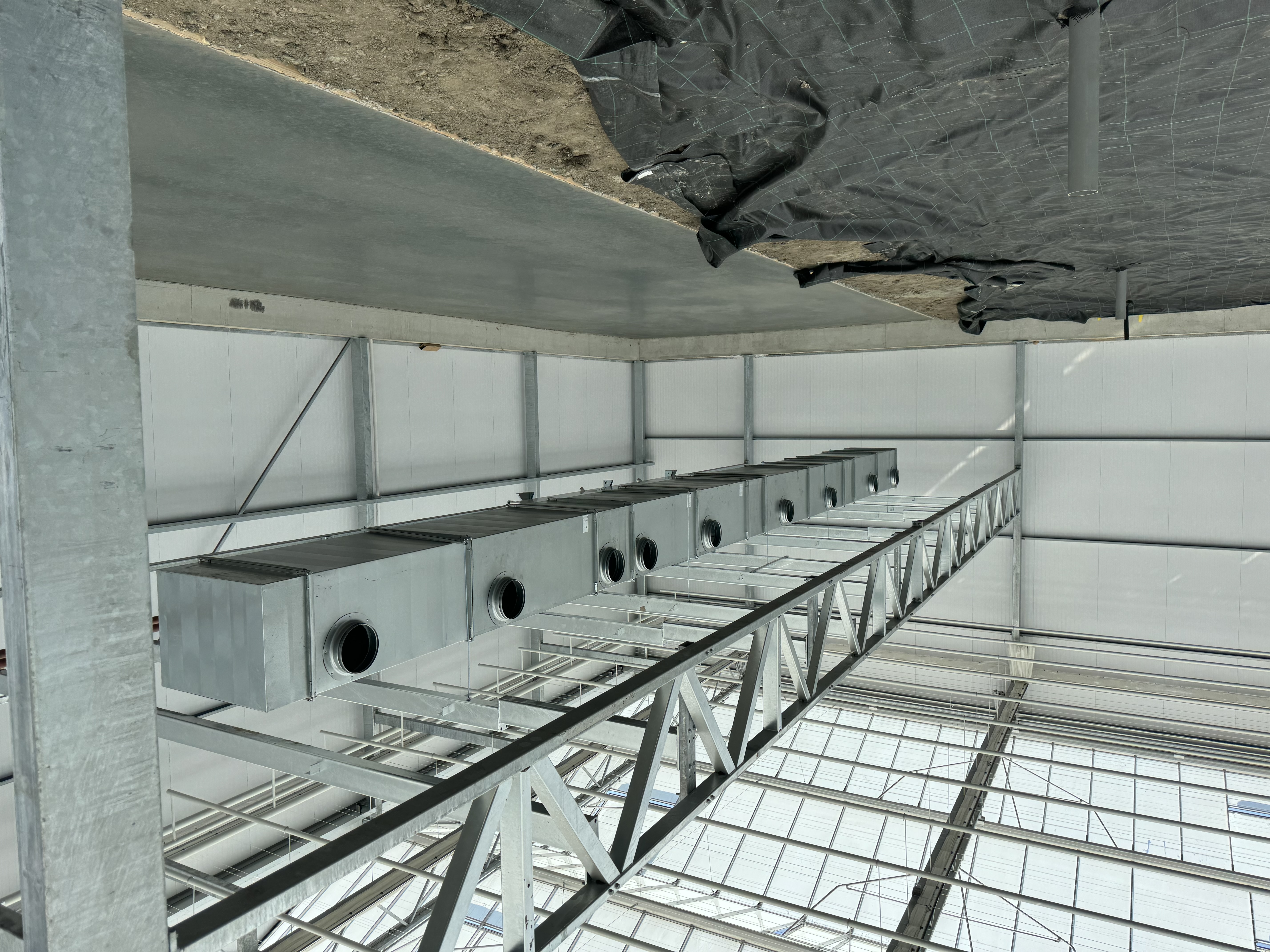 Ronico B.V.: Nieuwbouw tulpenbroeierij, watertechniek & LED-belichting