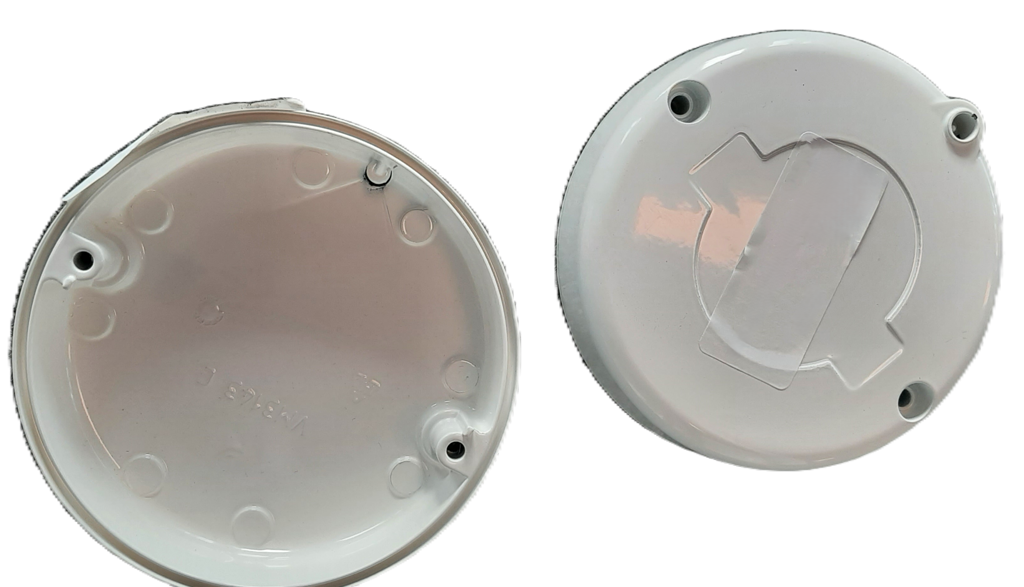 aluminium kap voor nivolator+ring en dop