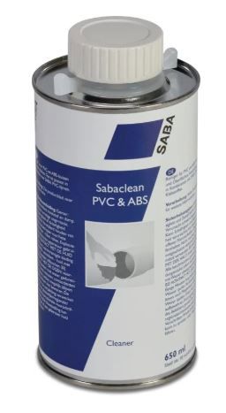 Saba Weld-On pvc & abs cleaner 650ml/bus