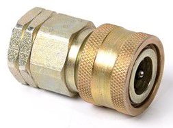 snaptite koppeling F 3/8" met klep